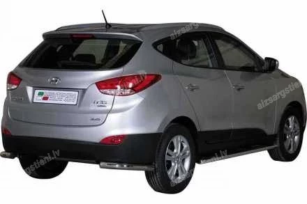 MISUTONIDA OVAL SIDE BARS WITH PLASTIC FOOTSTEPS HYUNDAI ix35