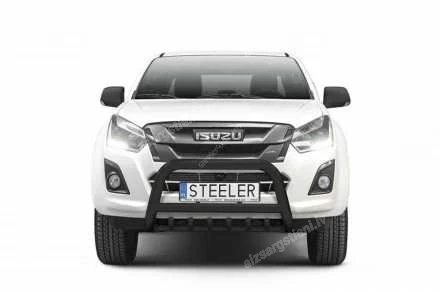 STEELER PRIEKŠĒJAIS A FORMAS AIZSARGSTIENIS AR ŠĶĒRSSTIENI UN AIZSARGRIBĀM ISUZU D-Max