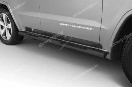 STEELER ROUND SIDE BARS WITH INTEGRATED FOOTSTEPS JEEP Grand Cherokee