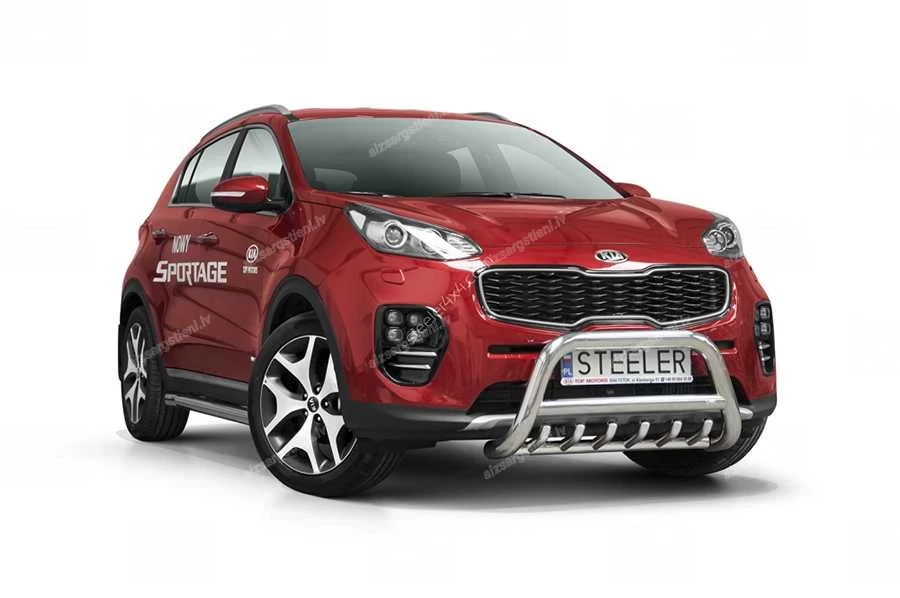 STEELER A BAR WITH CROSSBAR AND AXLE-BAR KIA Sportage