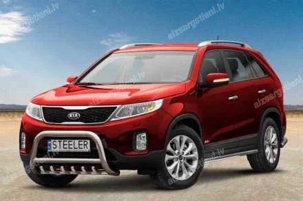 STEELER PRIEKŠĒJAIS A FORMAS AIZSARGSTIENIS AR ŠĶĒRSSTIENI UN AIZSARGRIBĀM KIA Sorento