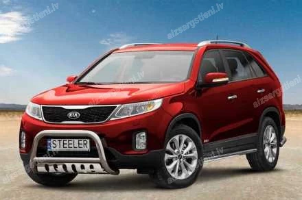 STEELER PRIEKŠĒJAIS A FORMAS AIZSARGSTIENIS AR ŠĶĒRSSTIENI UN AIZSARGPLĀKSNI KIA Sorento