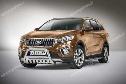 STEELER PRIEKŠĒJAIS A FORMAS AIZSARGSTIENIS AR ŠĶĒRSSTIENI UN AIZSARGPLĀKSNI KIA Sorento