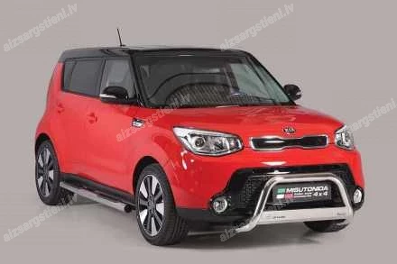 MISUTONIDA ROUND SIDE BARS WITH PLASTIC FOOTSTEPS KIA Soul