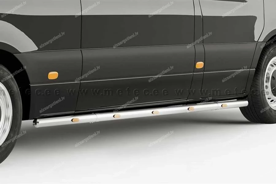 METEC APAĻI SĀNU AIZSARGSTIEŅI AR PAPILDUS LED GABARĪTGAISMĀM (L3, L4 RITEŅU BĀZE) MERCEDES-BENZ Sprinter
