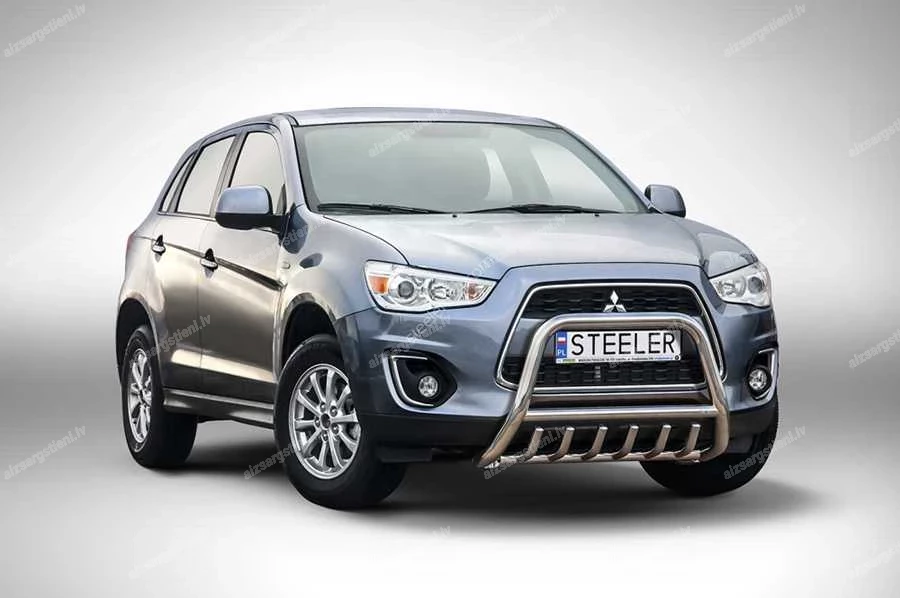 STEELER PRIEKŠĒJAIS A FORMAS AIZSARGSTIENIS AR ŠĶĒRSSTIENI UN AIZSARGRIBĀM MITSUBISHI ASX