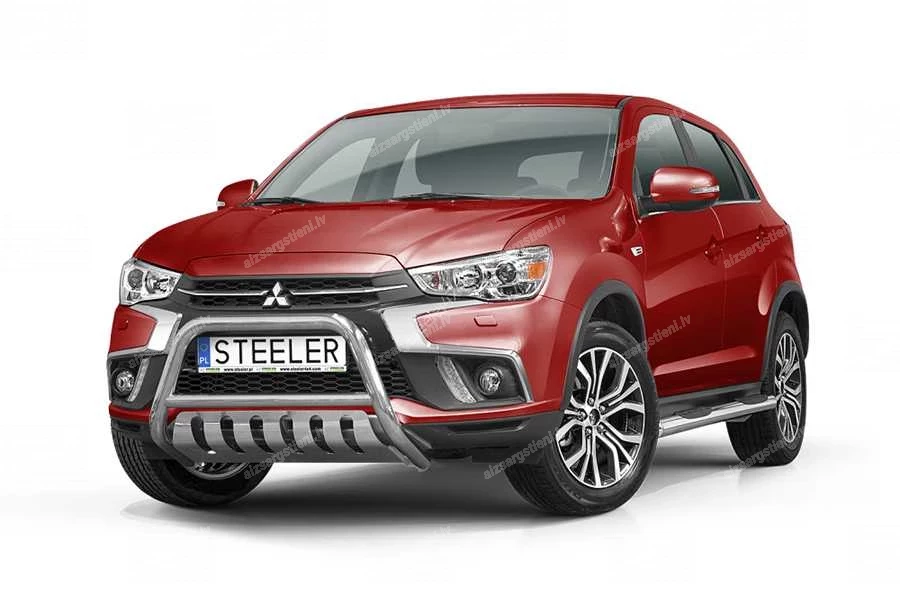 STEELER PRIEKŠĒJAIS A FORMAS AIZSARGSTIENIS AR ŠĶĒRSSTIENI UN AIZSARGPLĀKSNI MITSUBISHI ASX