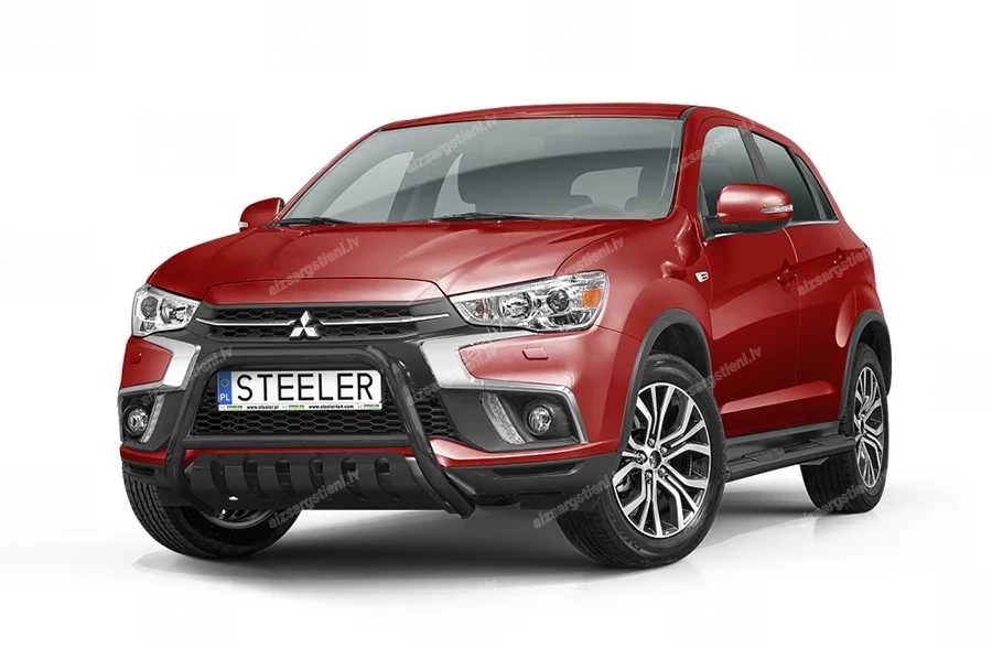STEELER PRIEKŠĒJAIS A FORMAS AIZSARGSTIENIS AR ŠĶĒRSSTIENI UN AIZSARGPLĀKSNI MITSUBISHI ASX