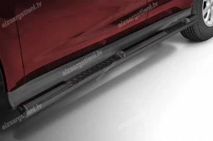 STEELER ROUND SIDE BARS WITH INTEGRATED FOOTSTEPS MITSUBISHI ASX