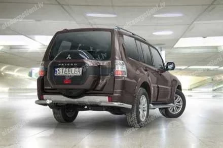 STEELER AIZMUGURĒJĀ BAMPERA STŪRU AIZSARGI MITSUBISHI Pajero