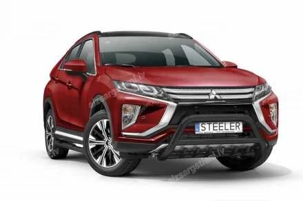 STEELER PRIEKŠĒJAIS A FORMAS AIZSARGSTIENIS AR ŠĶĒRSSTIENI UN AIZSARGRIBĀM MITSUBISHI Eclipse Cross