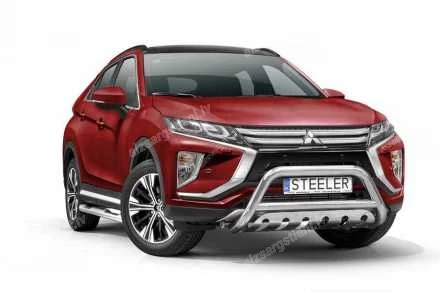 STEELER PRIEKŠĒJAIS A FORMAS AIZSARGSTIENIS AR ŠĶĒRSSTIENI UN AIZSARGPLĀKSNI MITSUBISHI Eclipse Cross