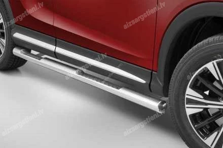 STEELER ROUND SIDE BARS WITH INTEGRATED FOOTSTEPS MITSUBISHI Eclipse Cross