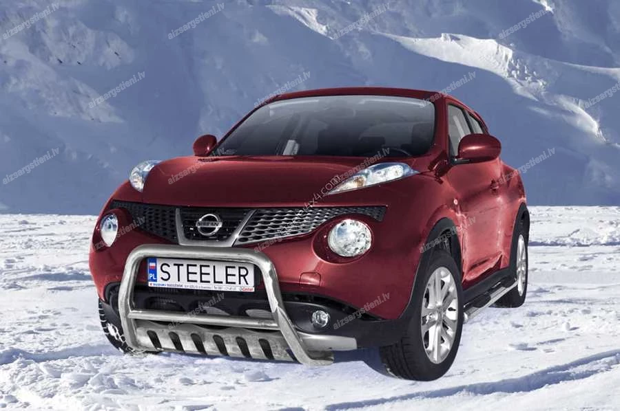 STEELER PRIEKŠĒJAIS A FORMAS AIZSARGSTIENIS AR ŠĶĒRSSTIENI UN AIZSARGPLĀKSNI NISSAN Juke