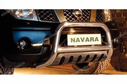 STEELER PRIEKŠĒJAIS A FORMAS AIZSARGSTIENIS AR ŠĶĒRSSTIENI UN AIZSARGPLĀKSNI NISSAN Navara