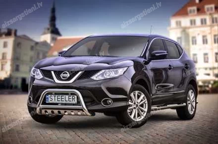 STEELER PRIEKŠĒJAIS A FORMAS AIZSARGSTIENIS AR ŠĶĒRSSTIENI UN AIZSARGPLĀKSNI NISSAN Qashqai