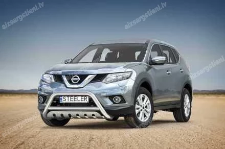 STEELER PRIEKŠĒJAIS A FORMAS AIZSARGSTIENIS AR ŠĶĒRSSTIENI UN AIZSARGPLĀKSNI NISSAN X-Trail