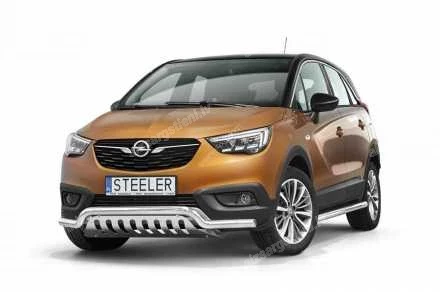 STEELER PRIEKŠĒJAIS ZEMAIS AIZSARGSTIENIS AR AIZSARGPLĀKSNI OPEL Crossland X