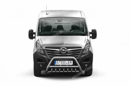 STEELER PRIEKŠĒJAIS A FORMAS AIZSARGSTIENIS AR ŠĶĒRSSTIENI UN AIZSARGRIBĀM OPEL Movano