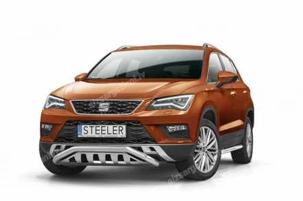 STEELER IZLIEKTS PRIEKŠĒJAIS ZEMAIS AIZSARGSTIENIS AR AIZSARGPLĀKSNI SEAT Ateca