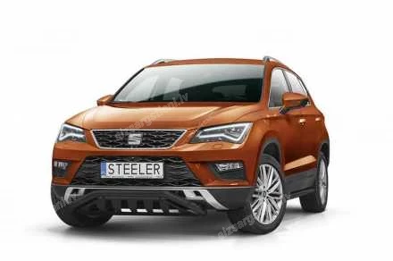STEELER IZLIEKTS PRIEKŠĒJAIS ZEMAIS AIZSARGSTIENIS AR AIZSARGPLĀKSNI SEAT Ateca
