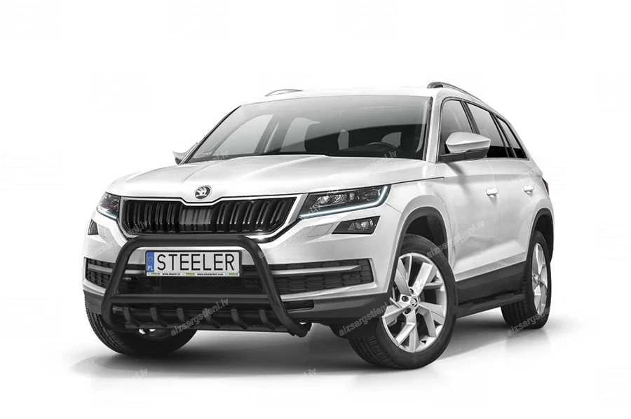 STEELER PRIEKŠĒJAIS A FORMAS AIZSARGSTIENIS AR ŠĶĒRSSTIENI UN AIZSARGRIBĀM SKODA Kodiaq