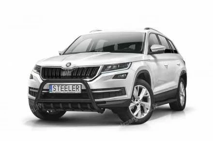 STEELER PRIEKŠĒJAIS A FORMAS AIZSARGSTIENIS AR ŠĶĒRSSTIENI UN AIZSARGRIBĀM SKODA Kodiaq