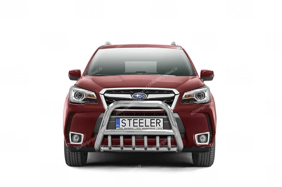 STEELER PRIEKŠĒJAIS A FORMAS AIZSARGSTIENIS AR ŠĶĒRSSTIENI UN AIZSARGRIBĀM SUBARU Forester
