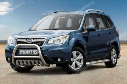 STEELER PRIEKŠĒJAIS A FORMAS AIZSARGSTIENIS AR ŠĶĒRSSTIENI UN AIZSARGPLĀKSNI SUBARU Forester