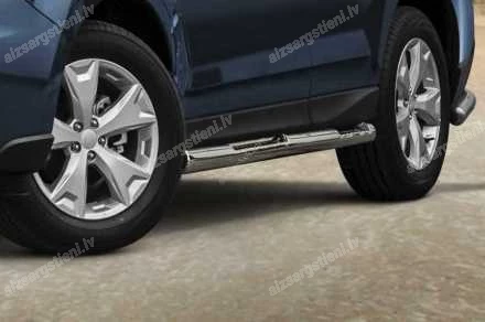 STEELER ROUND SIDE BARS WITH INTEGRATED FOOTSTEPS SUBARU Forester