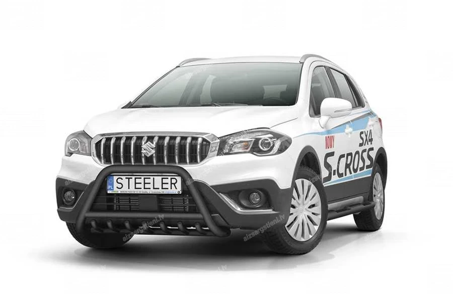 STEELER PRIEKŠĒJAIS A FORMAS AIZSARGSTIENIS AR ŠĶĒRSSTIENI UN AIZSARGRIBĀM SUZUKI S-Cross