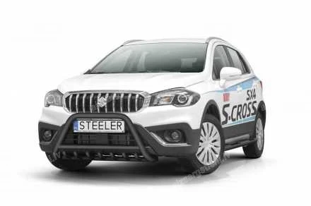 STEELER PRIEKŠĒJAIS A FORMAS AIZSARGSTIENIS AR ŠĶĒRSSTIENI UN AIZSARGRIBĀM SUZUKI S-Cross