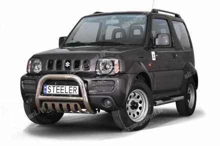 STEELER PRIEKŠĒJAIS A FORMAS AIZSARGSTIENIS AR ŠĶĒRSSTIENI UN AIZSARGPLĀKSNI SUZUKI Jimny