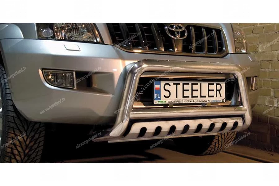 STEELER A BAR WITH CROSSBAR AND AXLE-PLATE TOYOTA Land Cruiser 120