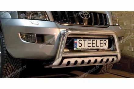 STEELER A BAR WITH CROSSBAR AND AXLE-PLATE TOYOTA Land Cruiser 120