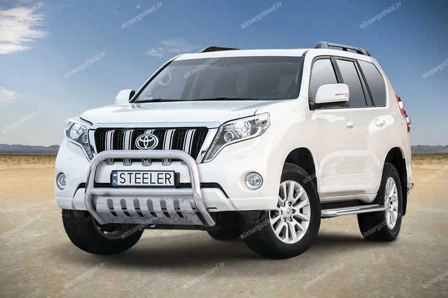 STEELER A BAR WITH CROSSBAR AND AXLE-PLATE TOYOTA Land Cruiser 150