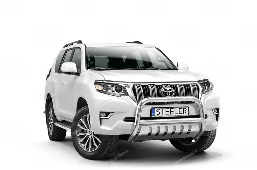 STEELER PRIEKŠĒJAIS A FORMAS AIZSARGSTIENIS AR ŠĶĒRSSTIENI UN AIZSARGPLĀKSNI TOYOTA Land Cruiser 150