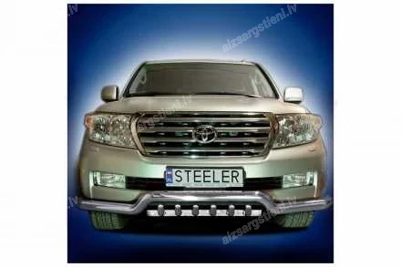 STEELER PRIEKŠĒJAIS ZEMAIS AIZSARGSTIENIS AR AIZSARGRIBĀM TOYOTA Land Cruiser 200