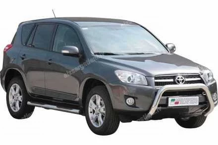 MISUTONIDA ROUND SIDE BARS WITH PLASTIC FOOTSTEPS TOYOTA RAV4