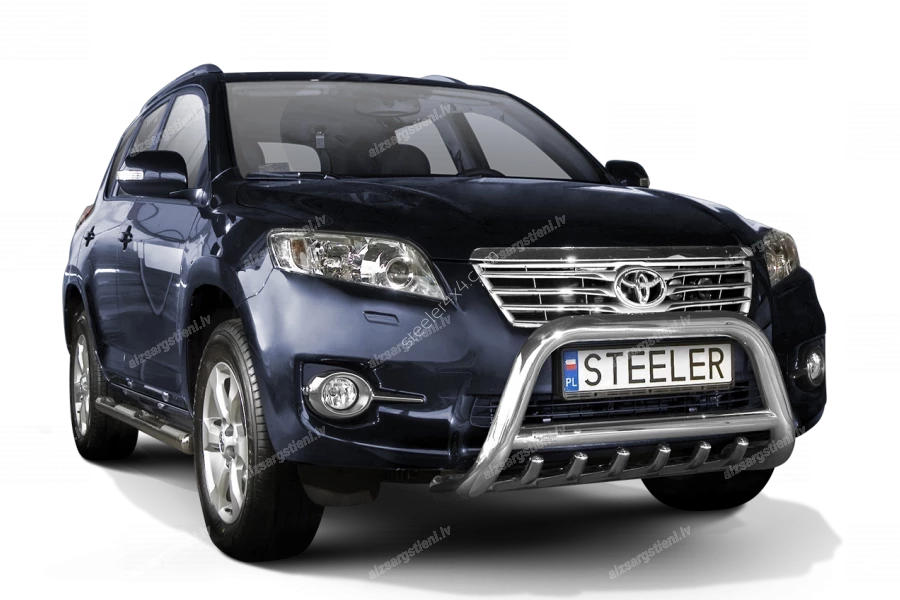 STEELER PRIEKŠĒJAIS A FORMAS AIZSARGSTIENIS AR ŠĶĒRSSTIENI UN AIZSARGRIBĀM TOYOTA RAV4