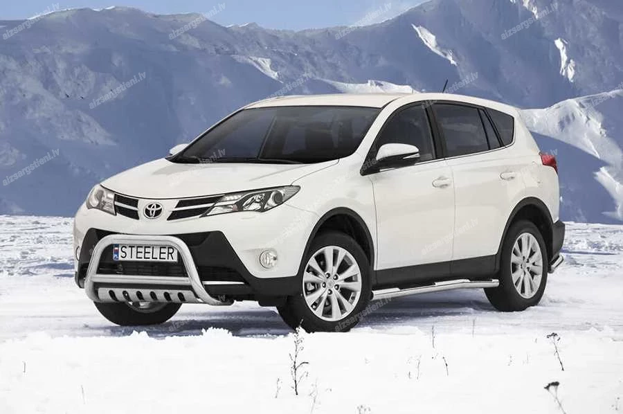 STEELER PRIEKŠĒJAIS A FORMAS AIZSARGSTIENIS AR ŠĶĒRSSTIENI UN AIZSARGPLĀKSNI TOYOTA RAV4