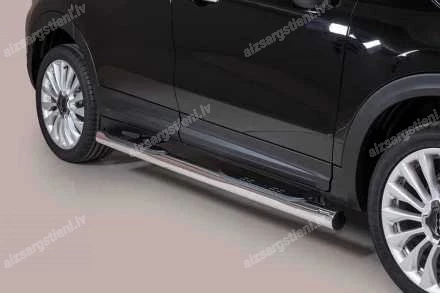 MISUTONIDA ROUND SIDE BARS WITH PLASTIC FOOTSTEPS FIAT 500X