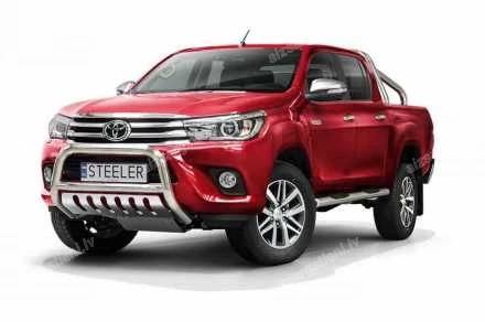STEELER A BAR WITH CROSSBAR AND AXLE-PLATE TOYOTA Hilux