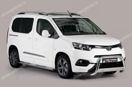 MISUTONIDA OVAL SIDE BARS WITH INTEGRATED PLASTIC FOOTSTEPS TOYOTA Proace City / City Verso