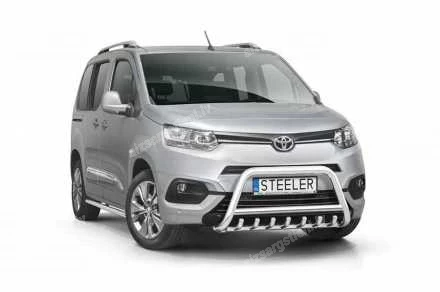  STEELER PRIEKŠĒJAIS A FORMAS AIZSARGSTIENIS AR ŠĶĒRSSTIENI UN AIZSARGRIBĀM TOYOTA Proace City / City Verso