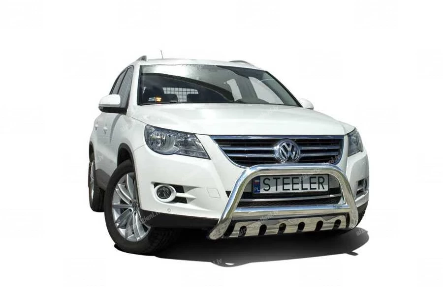STEELER PRIEKŠĒJAIS A FORMAS AIZSARGSTIENIS AR ŠĶĒRSSTIENI UN AIZSARGPLĀKSNI VOLKSWAGEN Tiguan