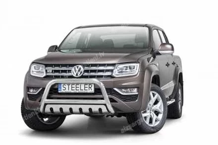 STEELER A BAR WITH CROSSBAR AND AXLE-PLATE VOLKSWAGEN Amarok
