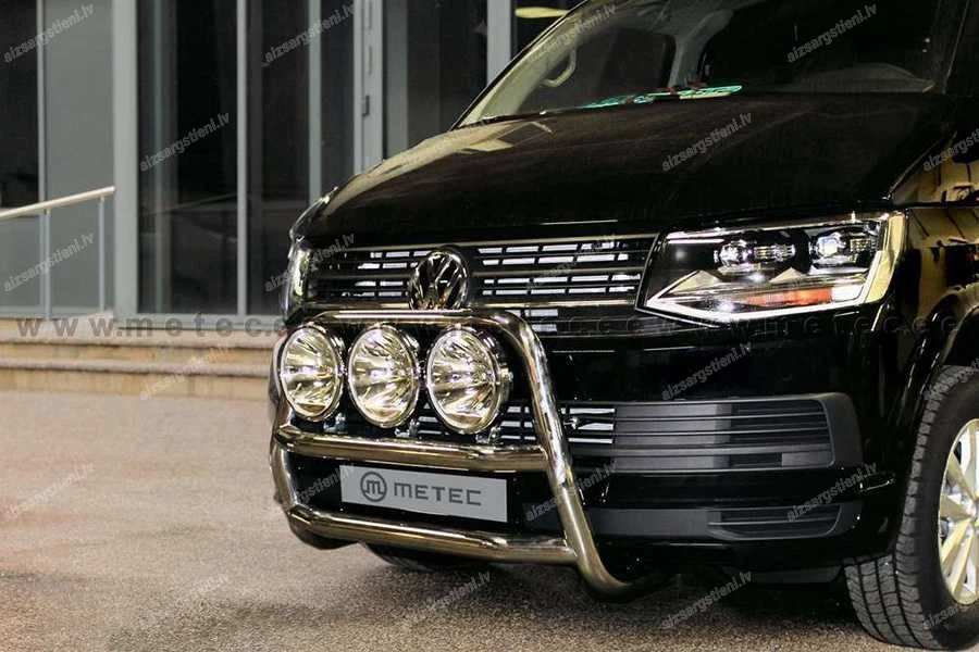 METEC PRIEKŠĒJAIS AUGSTAIS A FORMAS AIZSARGSTIENIS AR DIVIEM ŠĶĒRSSTIEŅIEM VOLKSWAGEN T6