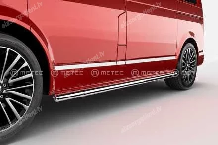 METEC ROUND SIDE PROTECTION BARS (L2 WHEELBASE) VOLKSWAGEN T6, VOLKSWAGEN T6.1