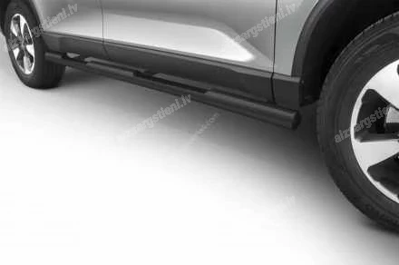 STEELER ROUND SIDE BARS WITH INTEGRATED FOOTSTEPS SSANGYONG/KGM Rexton
